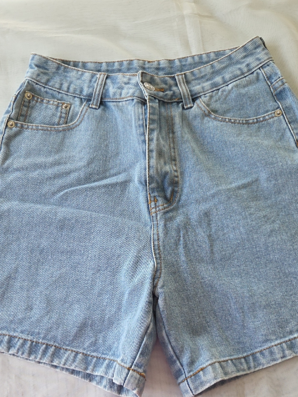 Light Blue Denim Women’s Shorts